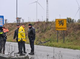 Dode fietser gevonden op Nederlands-Belgische grens, vermoedelijk aangereden