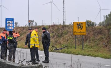 Dode fietser gevonden op Nederlands-Belgische grens, vermoedelijk aangereden