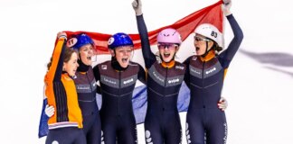 Nederland heerst op EK shorttrack in Tilburg met vier keer goud
