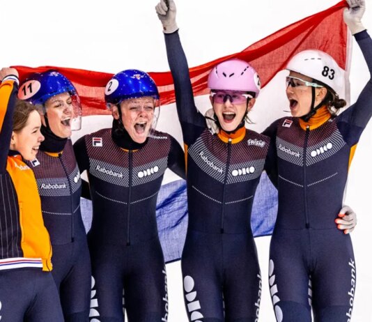 Nederland heerst op EK shorttrack in Tilburg met vier keer goud