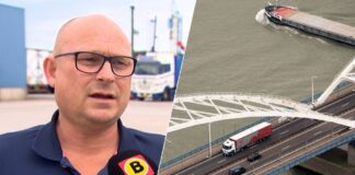 Nederlandse chauffeurs de klos bij handhaving Merwedebrug: ‘Diep triest’