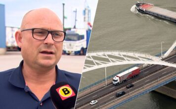 Nederlandse chauffeurs de klos bij handhaving Merwedebrug: ‘Diep triest’