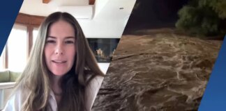 Enorme overlast door hoosbuien Spanje, Nederlandse Roos zit er middenin